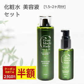【クーポンで2,910円！11日迄】 化粧水 美容液 2点 セット うるおいもち肌 化粧水 150ml 美容液 50ml フコイダン 保湿化粧水 乾燥肌 無添加 保湿 キメ エイジング 化粧品 プレゼント 基礎化粧品 スキンケアセット スキンケア コスメ 誕生日 ギフト 30代 40代 50代 60代 母