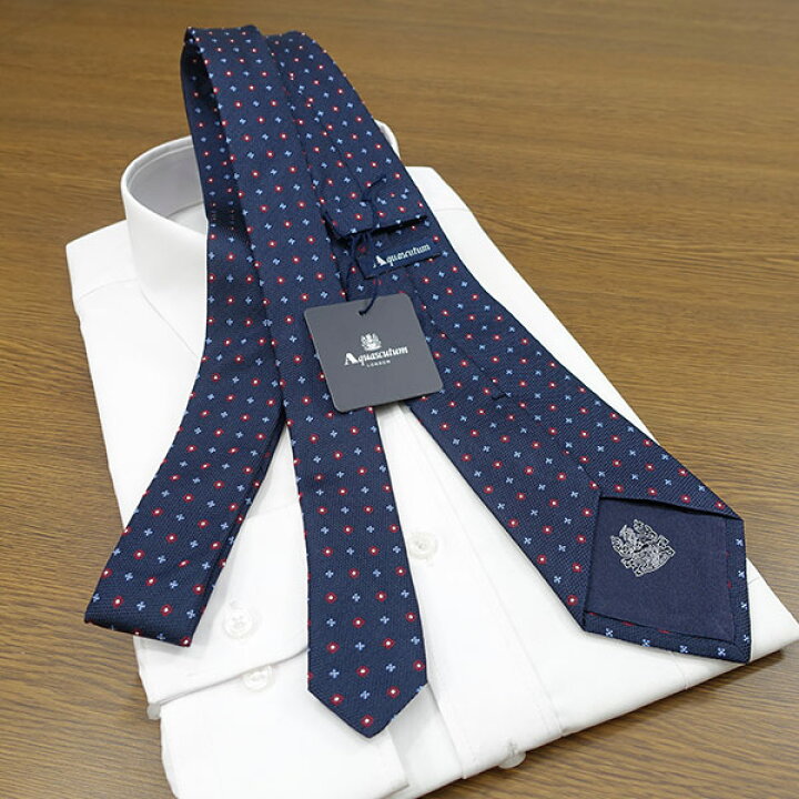 楽天市場】アクアスキュータム ネクタイ Aquascutum (8cm) AQA110 