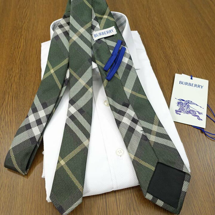 楽天市場】バーバリー ネクタイ 【BURBERRY・バーバリーネクタイ】モス 