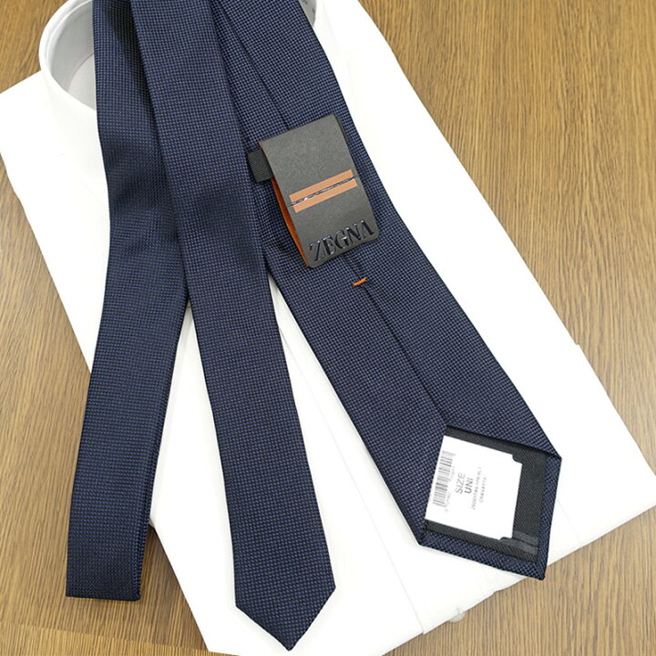 楽天市場】ゼニア ネクタイ Ermenegildo Zegna EZB175 ダークネイビー 