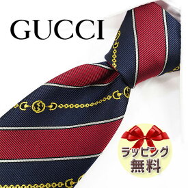 ネクタイ ブランド 2本目500円引 グッチ ネクタイ GUCCI カーマイン/ネイビー (7cm) ストライプ GG67 【グッチネクタイ・ブランドネクタイ・ブランドギフト・プレゼント・バースデー】【20代・30代・40代・50代・おしゃれ・セール・春夏・父の日】