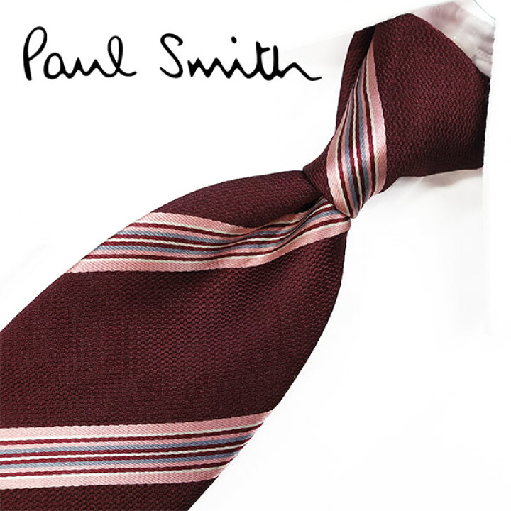 楽天市場 ポールスミス ネクタイ Ps34ストライプ Lu47 28 ワインレッド マルチカラー 8cm幅 Paul Smith ポールスミスネクタイ ネクタイ ブランド クリスマス バースデー バレンタイン ギフト プレゼント ラッピング無料 送料無料 ｒｅｄ ｒｏｓｅ