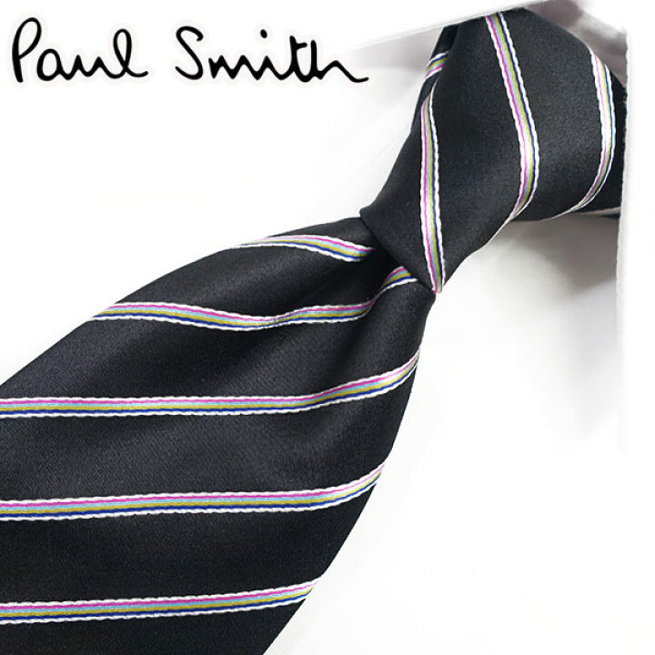 楽天市場 ポールスミス ネクタイ Ps59 ストライプ Glu14 79 ブラック マルチカラー 8cm幅 Paul Smith ポールスミスネクタイ ネクタイ ブランド プレゼント おしゃれ シルク 送料無料 ｒｅｄ ｒｏｓｅ