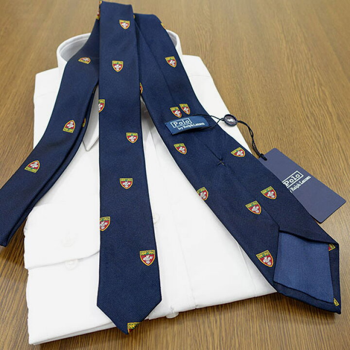 楽天市場】ラルフローレン ネクタイ POLO RALPH LAUREN RL12 ネイビー 