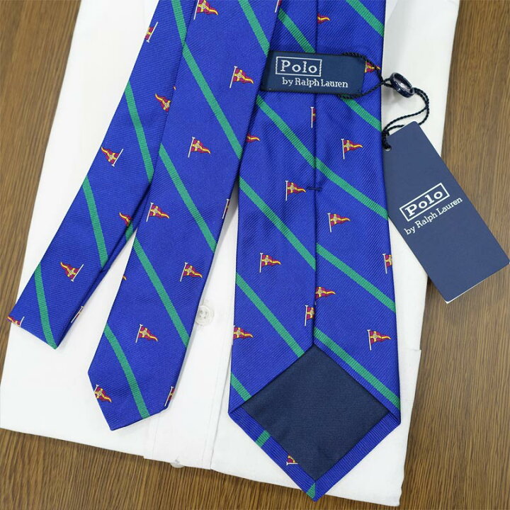 楽天市場】ラルフローレン ネクタイ POLO RALPH LAUREN RL37 ブルー 