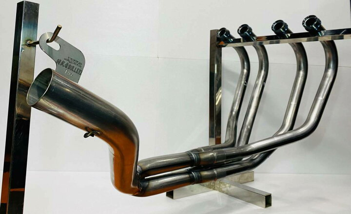 楽天市場】REDSTAGE XJR400 猪武者ブレット管 第二章 鉄素地 無地 