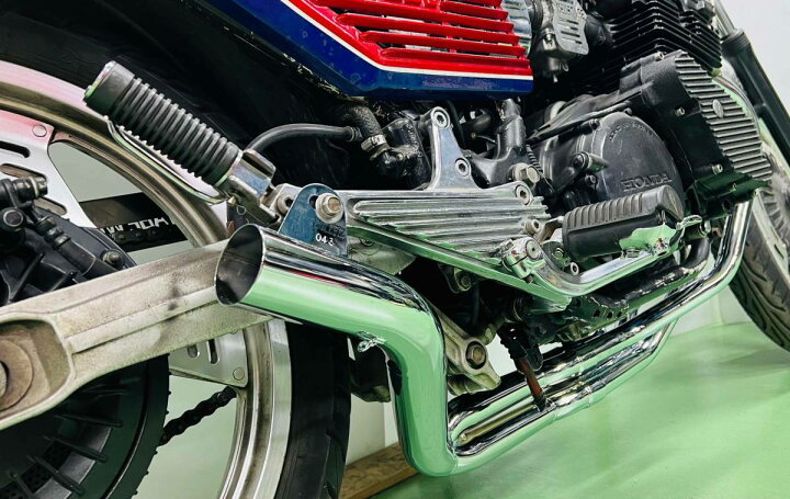 楽天市場】REDSTAGE CBX400F 猪武者ブレット管 第二章 鉄素地 メッキ