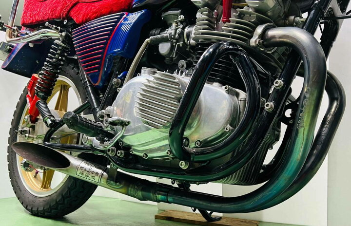 楽天市場】REDSTAGE GS400 番長コラボ オリジナル マフラー 爆吸管 