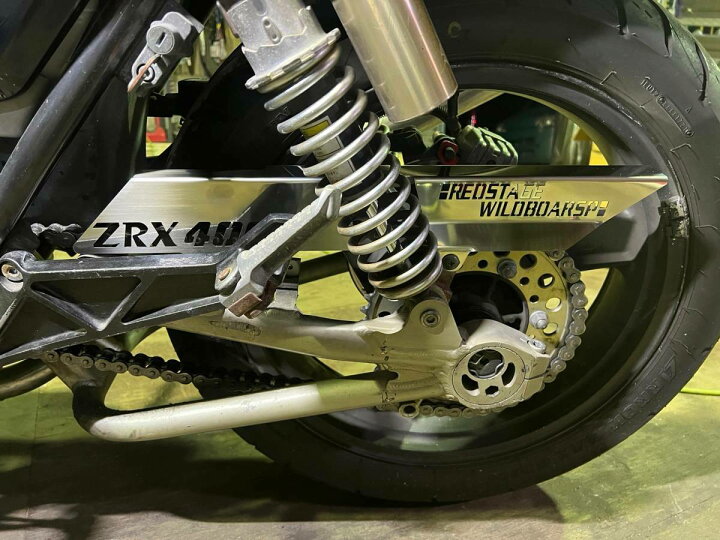 楽天市場】REDSTAGE オリジナル チェーンケース ZRX400 鏡面ステンレス 