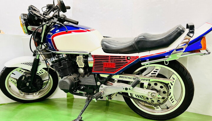 楽天市場】REDSTAGE CBX400F 1型 オリジナル ドレスアップ タンクバー 
