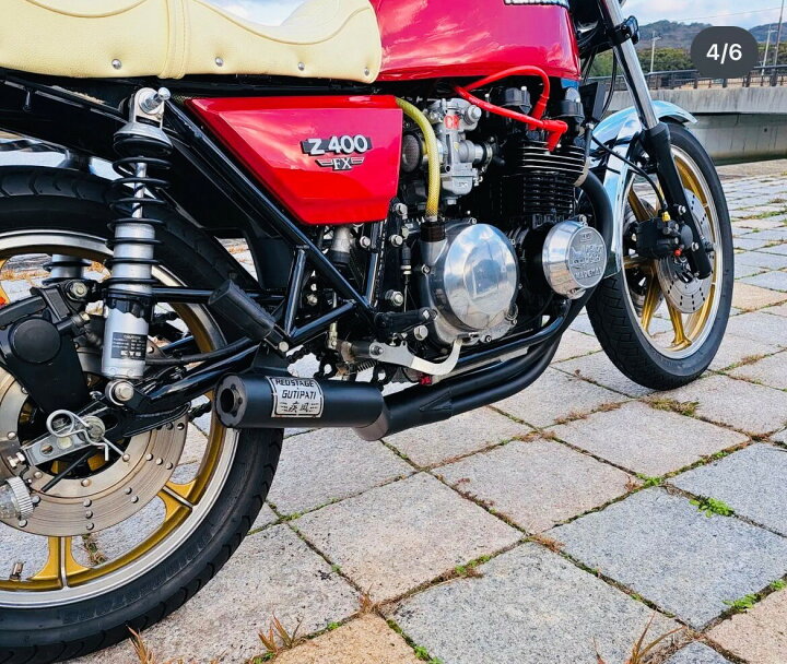 楽天市場】REDSTAGE Z400FX 手曲げ 集合管 ショート管 疾風 ハヤテ 
