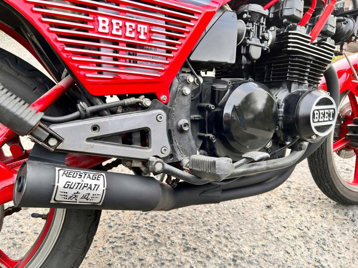 楽天市場】REDSTAGE Z400GP 手曲げ 集合管 ショート管 疾風 ハヤテ 