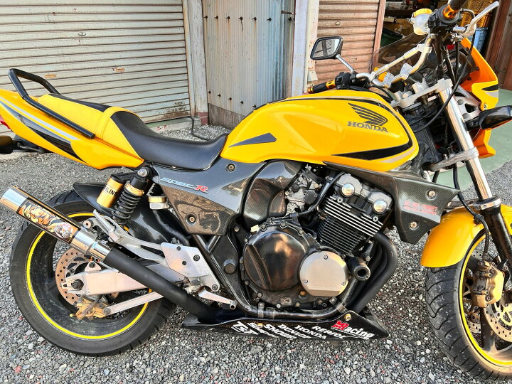 楽天市場】REDSTAGE CB400SF NC39 飛燕 4-2-1 オリジナルマフラー 