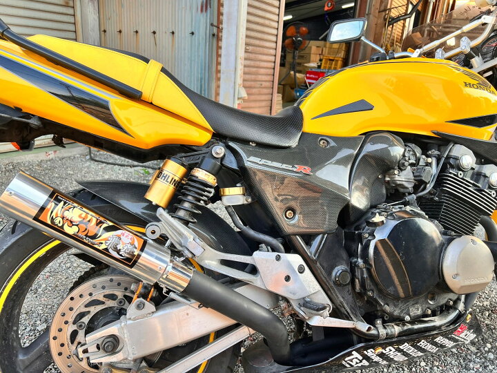 楽天市場】REDSTAGE CB400SF NC39 飛燕 4-2-1 オリジナルマフラー 