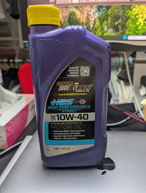 【正規輸入商品】　Royal Purple Oil　HPS 10W-40 1qt ボトル