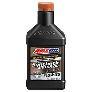 �y���K�A�����i�zAMSOIL�@�V�O�l�[�`���[�V���[�Y�I�C���iSignature Series Synthetic Motor Oil�j�@0W30 1qt �{�g��