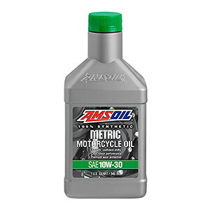 �y���K�A�����i�zAMSOIL�@�o�C�N�I�C���@10W30�iMotorCycle OIl�j�@ 1qt �{�g��