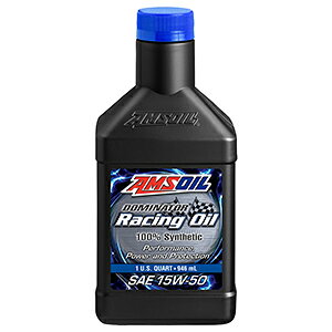 �y���K�A�����i�zAMSOIL�@�h�~�l�[�^�[�V���[�Y�I�C���iDominator Racing Oil�j�@15W50 1qt �{�g��