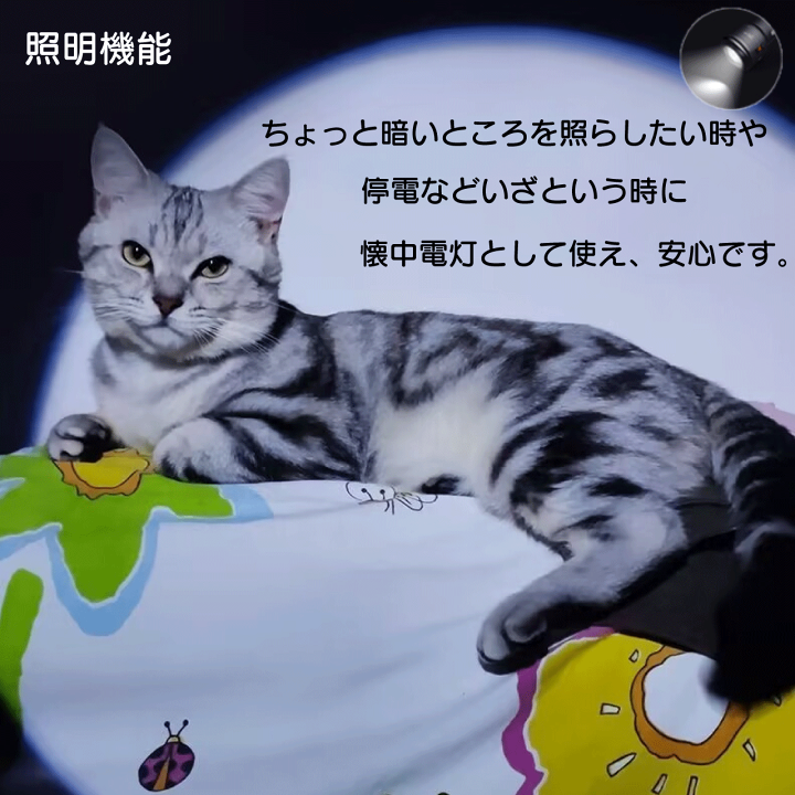 楽天市場】キャット レーザーポインター 4カラー ホワイト ピンク