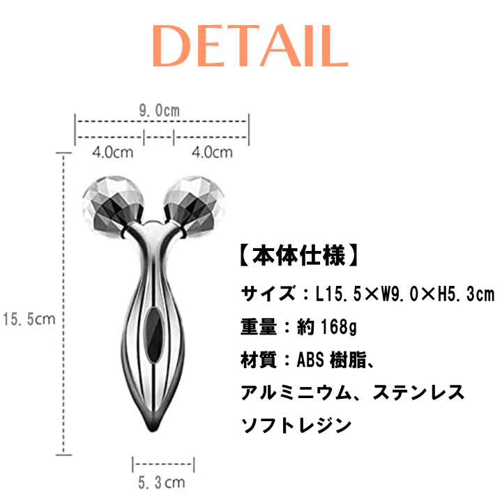 美顔ローラー シルバー ハンドヘルド式 ReFa 美顔ローラー シルバー ブラック ReFa 美顔ローラー シルバー