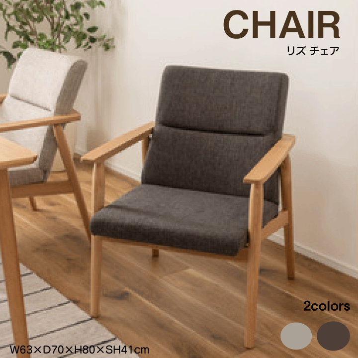 リズチェア　アームチェア　ダイニングチェア　1人掛け リズチェア アームチェア ダイニングチェア 1人掛け