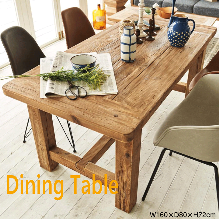 アンティーク】店舗什器におすすめ！北欧感のある木製テーブル