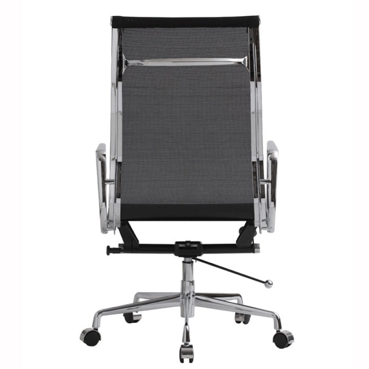 ICF イタリア　イームズ　アルミナムグループチェア　メッシュ　名作 モダン イームズ】アルミナムチェア ローバック／メッシュブラック[リ