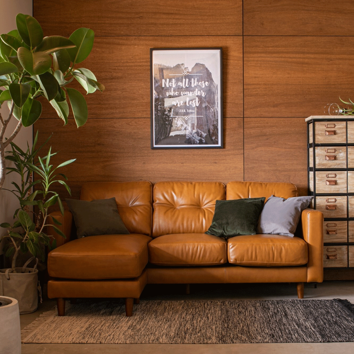 ienowa Quanto 3P総オイルレザーソファ メーカー直送】ソファー《 オイルレザーの最高級ソファー 》ienowa 3P