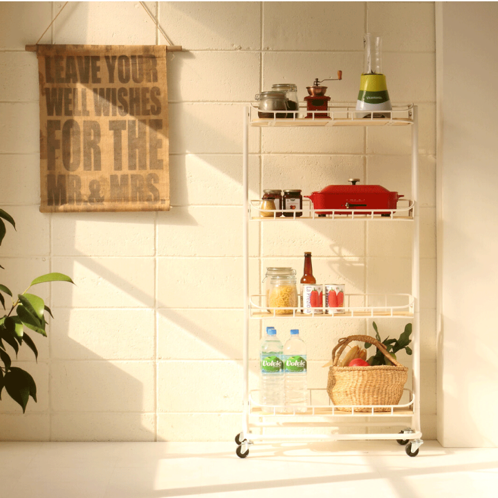 【Mash】BYケージ ラック　ホワイト 楽天市場】【Mash】BYケージ ラック 4段 2カラー ブラック ホワイト