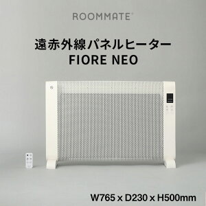 ���ԊO���p�l���q�[�^�[ Fiore Neo RM-113A �]�|�����S�@�\ ��W765mm D230mm H500mm �d�ʖ�5kg �����R���t �f�W�^���\���E�^�b�`�p�l���\�L �I���^�C�}�[ �I�t�C�^�C�}�[ �T�[���X�^�b�g�R���g���[���@