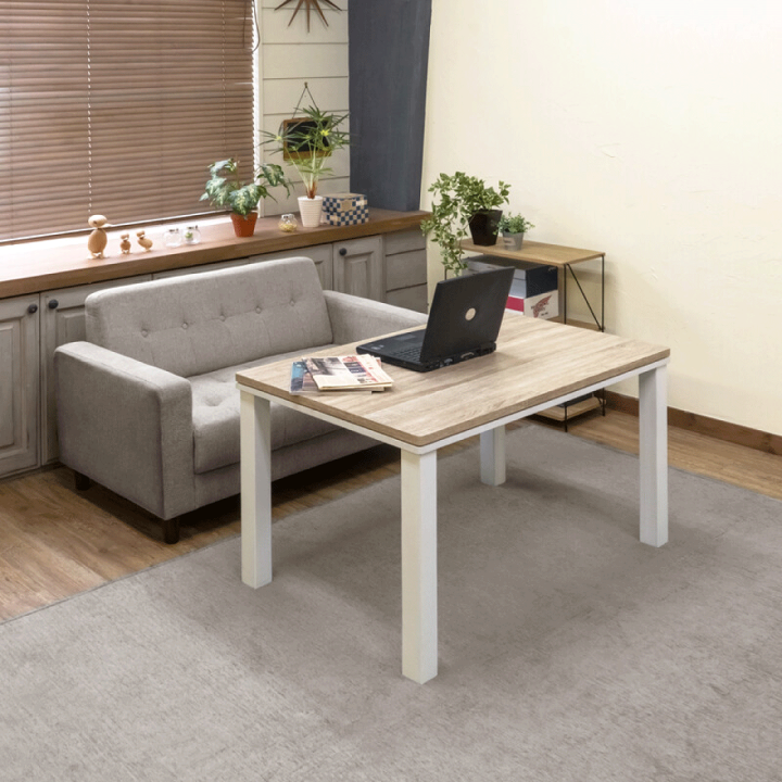 楽天市場】ソファ対応ハイタイプコタツ 110x70cm 3カラー ブラウン