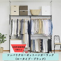楽天市場】奥行30cm 光沢ブラッククローゼットハンガーラック ロー 