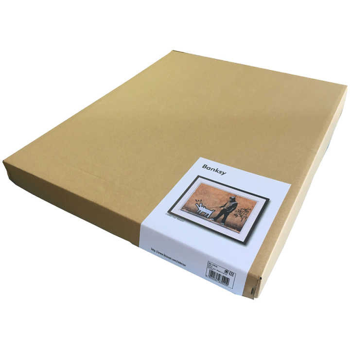 バンクシー Choose Your Weapon(Khaki) エスタンプ バンクシー作品「Choose Your Weapon」の意味と解説! | The Art