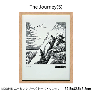 MOOMIN ���[�~���V���[�Y Tove Jansson �g�[�x�E�����\�� The Journey(S) 32.5x42.5x3.2cm �A�[�g�t���[�� �A�[�g�p�l�� �t���[���t�� ���m�g�[�� �C���e���A ���r���O ���� �v���[���g ������� �k�� ����
