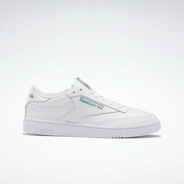 reebok white flat shoes