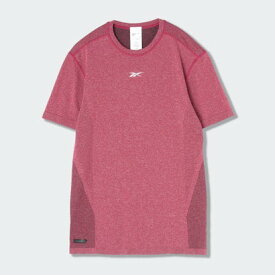 【リーボック公式】レズミルズR MyoKnit ショートスリーブ Tシャツ / Les MillsR MyoKnit Short Sleeve T-Shirt（パンチベリー）
