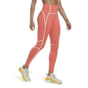 y[{bNzbNX nCCYEGXg J[ubN ^Cc / Lux High-Waisted Colorblock Tights iorangej