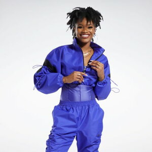 �y���[�{�b�N�����z�J�[�f�B�EB �E�[�u�� �W���P�b�g / Cardi B Woven Jacket �i�A���e�B�}�p�[�v���j