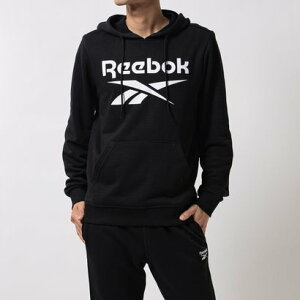 �y���[�{�b�N�����z�r�b�O���S�t�[�f�B�[ / REEBOK IDENTITY BIG LOGO FT HOODIE �i�u���b�N�j