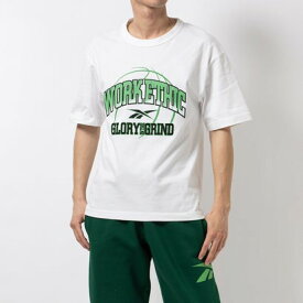 【リーボック公式】クラシック バスケットボール ワーク エシック Tシャツ / CLASSIC BASKETBALL WORK ETHIC TEE （ホワイト）