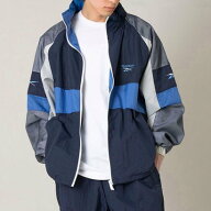 【リーボック公式】トラックジャケット リブート 90’s/Track Jacket REBOOT 90’s （NAVY / LIGHT BLUE）