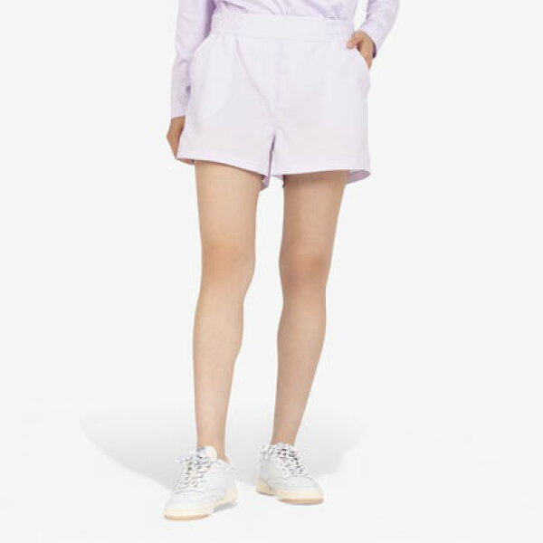 【リーボック公式】ストレッチ ショーツ / CORE 4 WAY POCKETED STRETCH SHORT （ペールパープル）