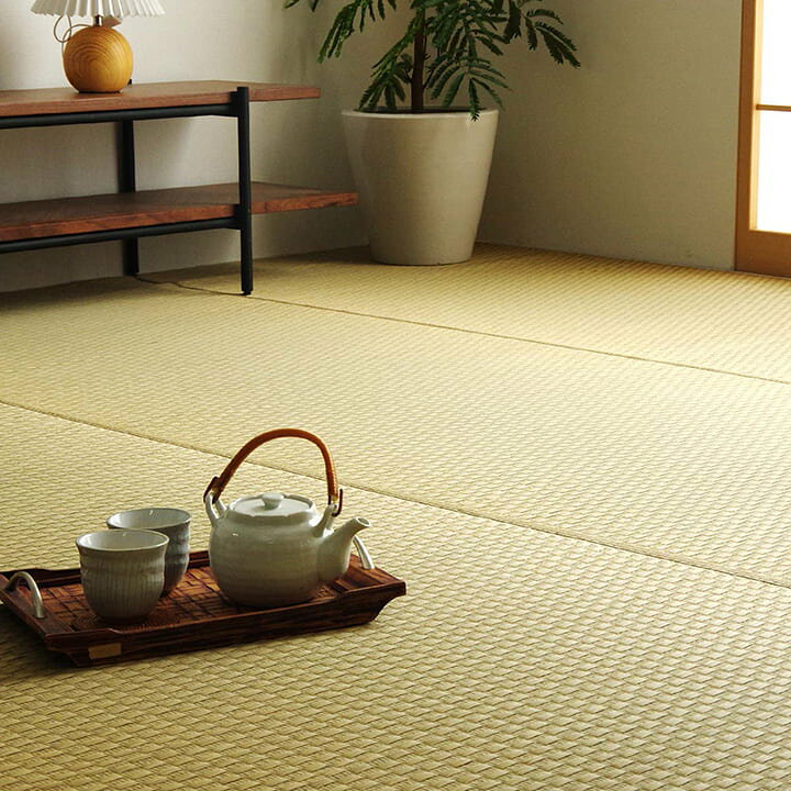 楽天市場 畳 上敷き 敷きつめ カーペット い草 261 261cm 江戸間 4 5畳 四畳半 茣蓙 ござ ゴザ 国産 日本製 無垢 天然 自然 夏 梅雨 イ草 さわやか おしゃれ ナチュラル 和モダン 敷物 夏 夏用 ラグ 抗菌 防臭 防ダニ 調湿