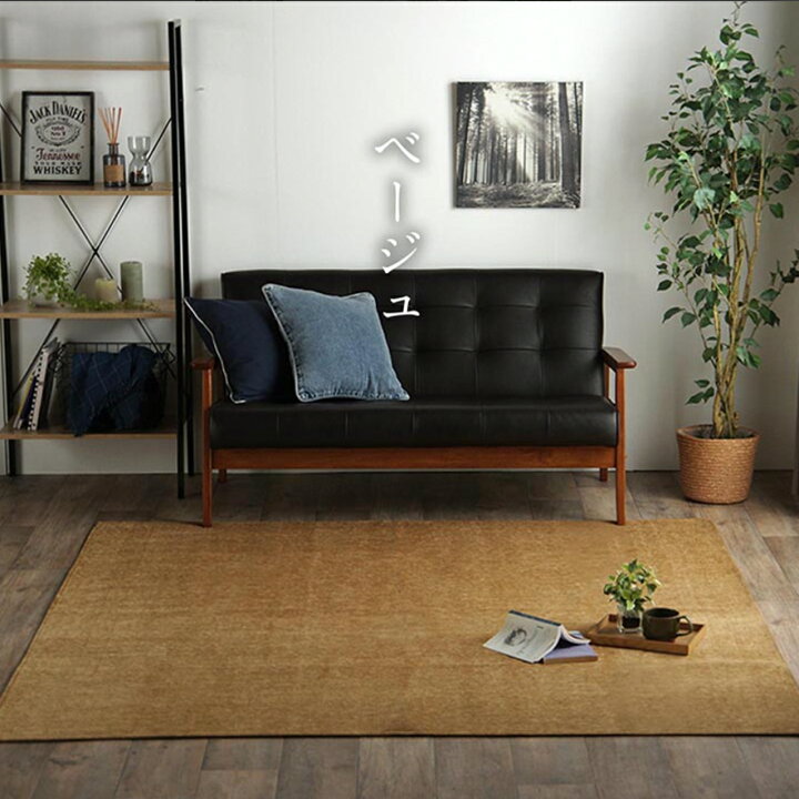 楽天市場】ラグ 3畳 長方形 200cm×250cm ホットカーペット カバー 