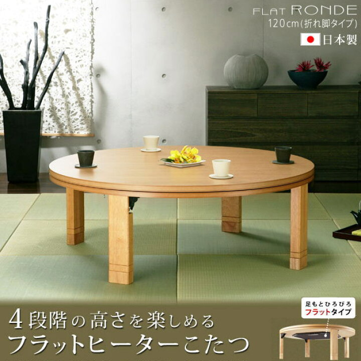 お取引中 】フラットヒーター（大） こたつ テーブル 座卓 コタツ 円卓 