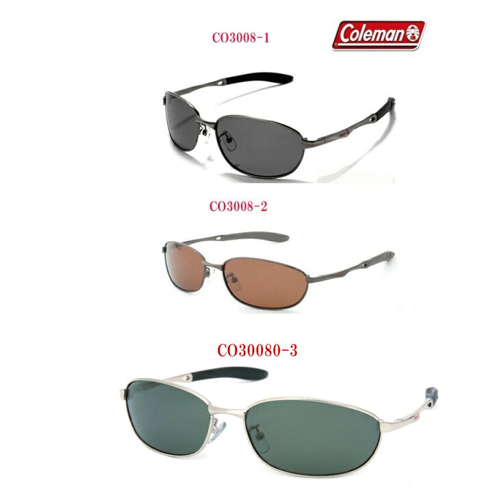 楽天市場 Coleman コールマン レディース サングラス オーバル 偏光 Co3008 1 Co3008 2 3008 3 ゴルフ お洒落 女性 メンズ 送料無料 Reedus