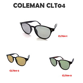 Coleman 薄い色　コールマン　人気　CLT04-1 CLT04-2 CLT04-3 偏光サングラス　黄斑変性防止　UVカット