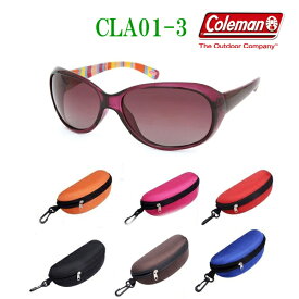 coleman コールマン CLA01-3 偏光サングラス メガネケース サングラスケース おしゃれ 可愛い ゴルフ レディース