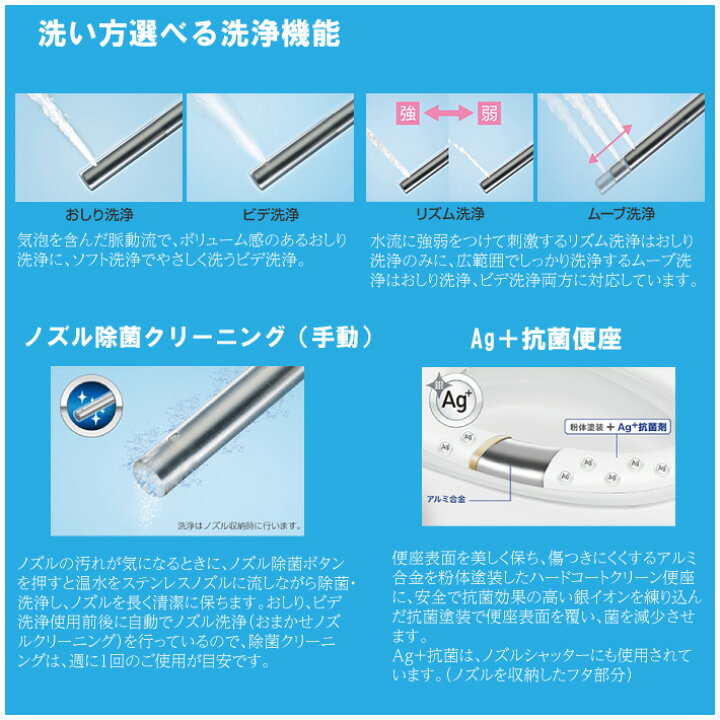 楽天市場】温水洗浄便座 ビューティ・トワレ CH941SPF パナソニック  