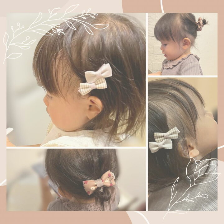 楽天市場】レビュー特典あり【HARUHARU】 キッズ ヘアアクセサリー 4点  